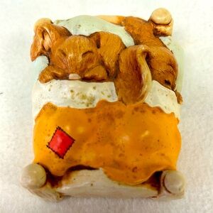 Vintage hand painted  TINKERWARE “twins” by John Valentine Made in England